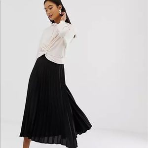 Asos pleated skirt